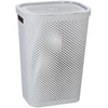 Skalbinių dėžė Curver Infinity Dots, 60 l, pilka, 44 cm x 35 cm