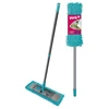 Grindų šluota-šluostė York Mop Salsa, su kotu, 38,8 x 9 cm, spalva atsitiktinė