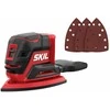 Skil Red Skil_Red Akumuliatorinis trikampis šlifuoklis Skil 3715CA, 20 V