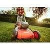 Skil Red Akumuliatorinė savaeigė vejapjovė Skil 0150 BA; 2x18 V; 2x4,0 Ah akum.