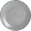 Domoletti PLATE PAD PRINT MET RIM BROWN 27CM