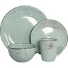 Domoletti SALAD PLATE WITH SPECKLE MINT 19.5CM