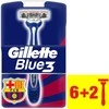 Gillette Blue3 Razor, 8 pc