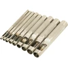 Skylių pramušėjų rinkinys, FASTER TOOLS, 12 vnt.