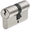Spynos cilindras Abus 50x50mm, europinio ,din, standarto, 100 mm, nikelio sp.