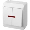 Jungiklis ELEKTRO-PLAST HERMES, 2 klav., IP44