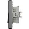 Jungiklis Schneider Electric Asfora, 1 cl, juodas