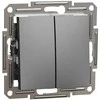 Jungiklis Schneider Electric Asfora, 2 cl, juodas