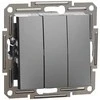 Schneider Electric SCHNEIDERE triguba jungtis be rėmo Schneider Asfora EPH2100171 antracitas
