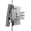 Schneider Electric SCHNEIDERE triguba jungtis be rėmo Schneider Asfora EPH2100171 antracitas