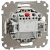 Schneider Electric SCHNEIDERE Vienpolis jungiklis Schneider Sedna Design SDD112101 smėlio spalvos dizainas ir elementai