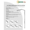 Lubinis šviestuvas Priedas Spectrum SYSTEM SHIFT 48V WLD+40023, 80 mm