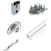 Bėgių komplektas Laguna Fast Kit, stumdomosioms vidaus durims, 200 cm
