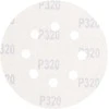 Forte Tools Šlifavimo diskai 8 skylių Nr. 320 D125 5 vnt. pėdos
