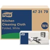 Virtuvinės šluostės TORK W4, baltos, 75 vnt. 473179