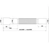 Ani_Plast ŽARNA LANKSTI K436VDEU 40X40/50MM 375MM