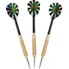 Smiginio priedai, strėlės Harrows Pro Brass Medium 21g, juodos spalvos, 3 vnt.