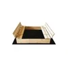 Autotune Sandbox. 140 x 140 cm. with lid. ruda