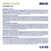 Briko WOOD FILLER INTERIOR BRIKO OAK 1.6KG