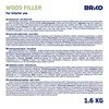 Briko WOOD FILLER INTERIOR BRIKO ASH 1.6KG