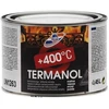 Karščiui atsparūs dažai RILAK TERMANOL iki 400 °C juoda 450 ml.