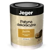 Speciāla krāsa, sienas Jeger Patine Gold, zelta, 0.75 l