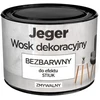 Speciāla krāsa, sienas Jeger Wax Transparent, caurspīdīga, 0.3 l