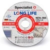 Specialist+ Metalo pj.diskas LONG LIFE 125x1,2x22 mm