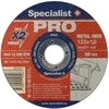 SPECIALIST+ metalo pj. diskas PRO, 125x1x22 mm