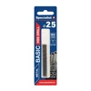 Stanley SPECIALIST+ metalo grąžtas BASIC, 2.5mm, 3 vnt.