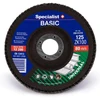 SPECIALIST Šlifavimo diskas ZK100, 125 mm x 22 mm