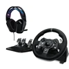 VAIRAS ŽAIDIMŲ LOGITECH G920+AUSINĖS G335 JUODOS
