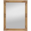 Sieninis veidrodis Domoletti TM098, 70 cm x 90 cm, auksinis