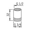 Įmova Oras 158691, 1/2'', 3/4''