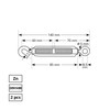 Haushalt Dahua Technology ROPE STRAINER 1480/M6 2DD