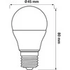 ORO LEMP LED E27 G45 5W 500LM 3000K
