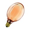 Dekoratyvinė LED lemputė OSRAM O-FILAMENT, G130, E27, 4W, 1800K, 110lm, dimeriuojama