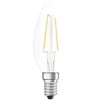 Osram 1W LED lemputė RETROFIT CLASSIC B, E14, skaidri, 300°, 2700K