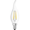 LED lempa Osram Filamentinė, BA35, 4W, E14, 2700K, 470lm