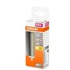 LED lempa Osram R7S, 118mm, 12.5W, 2700K, 1521lm, skaidri