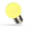 LED lempa, Spectrum, P45, 1W, E27, geltonos spalvos