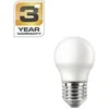 Lemputė, STANDART, LED, P45, 4.9W, E27, 4000K, 470lm, matinė