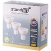 Standart LED lempa, GU10, 4.9W, 460LM, 2700K, 36° (3 vnt.)