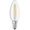 Lemputė STANDART, LED, B35, 4.3W, E14, 2700K, 470lm, skaidri