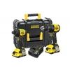 Akumuliatorinių įrankių rinkinys Stanley SFMCK201D2T-QW; 18 V; 2x2,0 Ah akum.