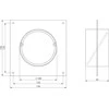 Kondicionierius Ventiliacijos tarpmovė EUROPLAST AFV100, D100