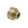 Tarpmovė TDM Brass 111, 1/2 colio - vidinis sriegis / 3/4 išorinis sriegis, 3/4" x 1/2"