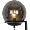 Lampa podłogowa Domoletti FLOOR LIGHT BORA E14 Juodas/SMOKY