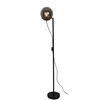 Lampa podłogowa Domoletti FLOOR LIGHT BORA E14 Juodas/SMOKY