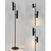 Lampa podłogowa Domoletti FLOOR LIGHT ICEL 2XGU10 Juodas